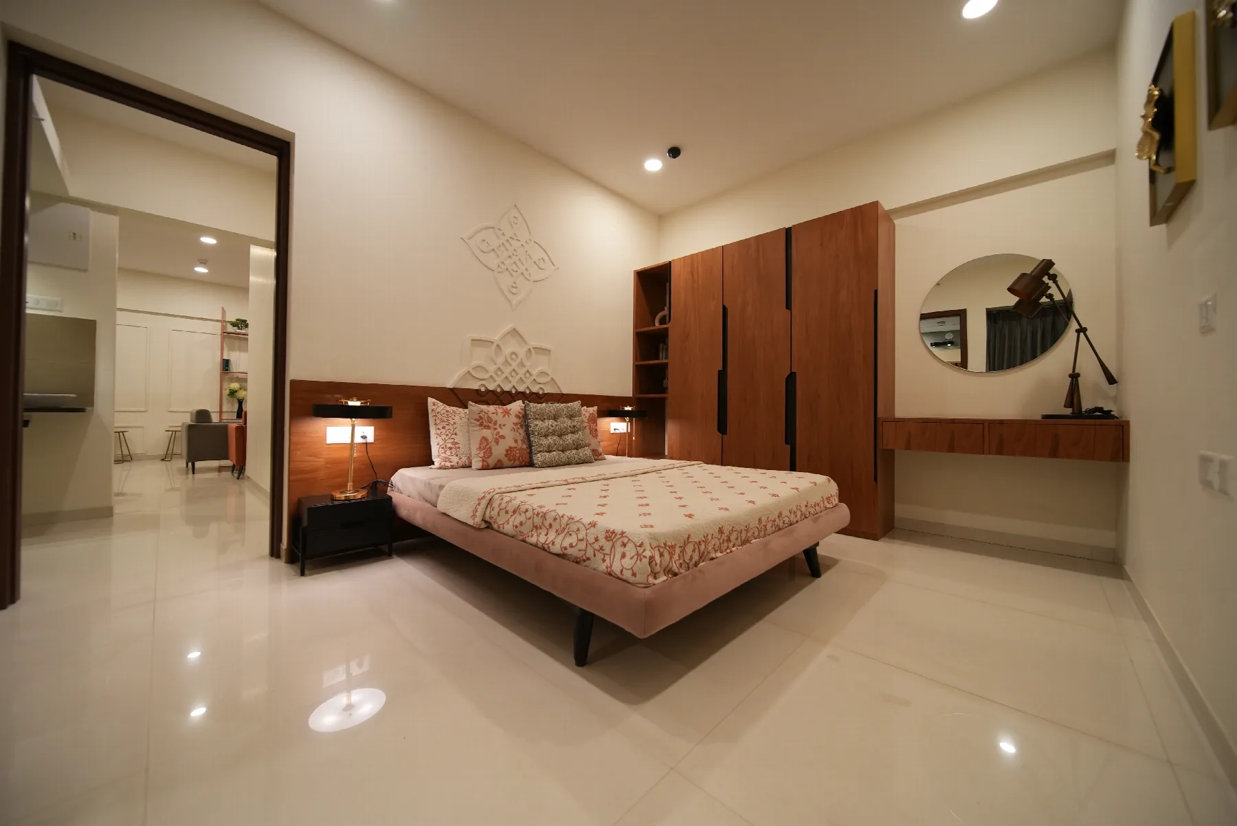 3 BHK Bedroom at Park Titan