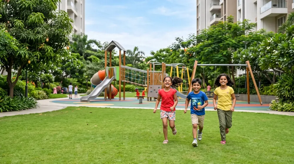 Kids play zone at Park Titan