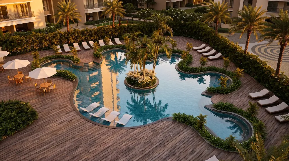Leisure pool at Park Titan