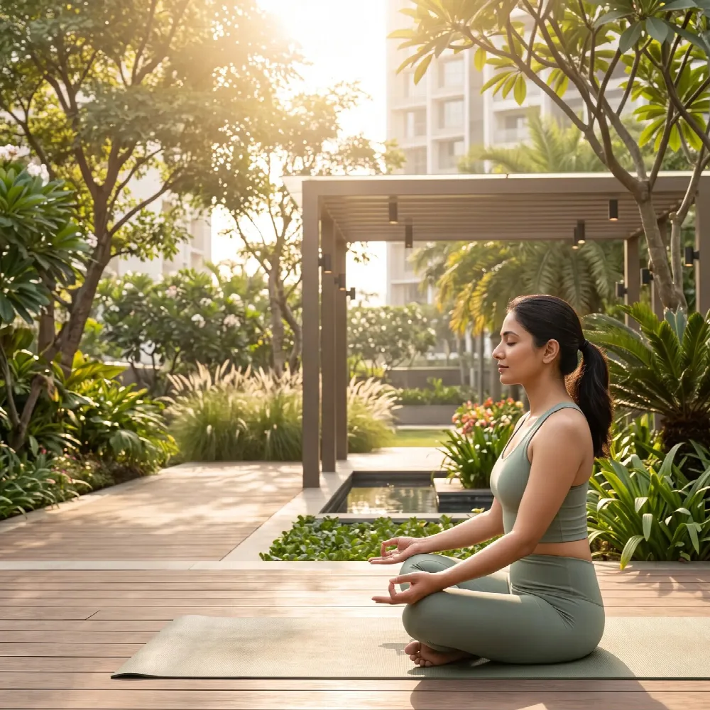 Yoga and wellness at Park Titan